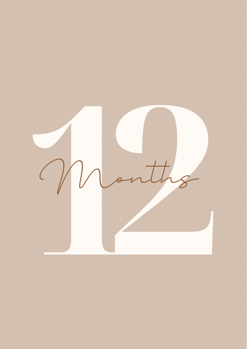 12 months subscription