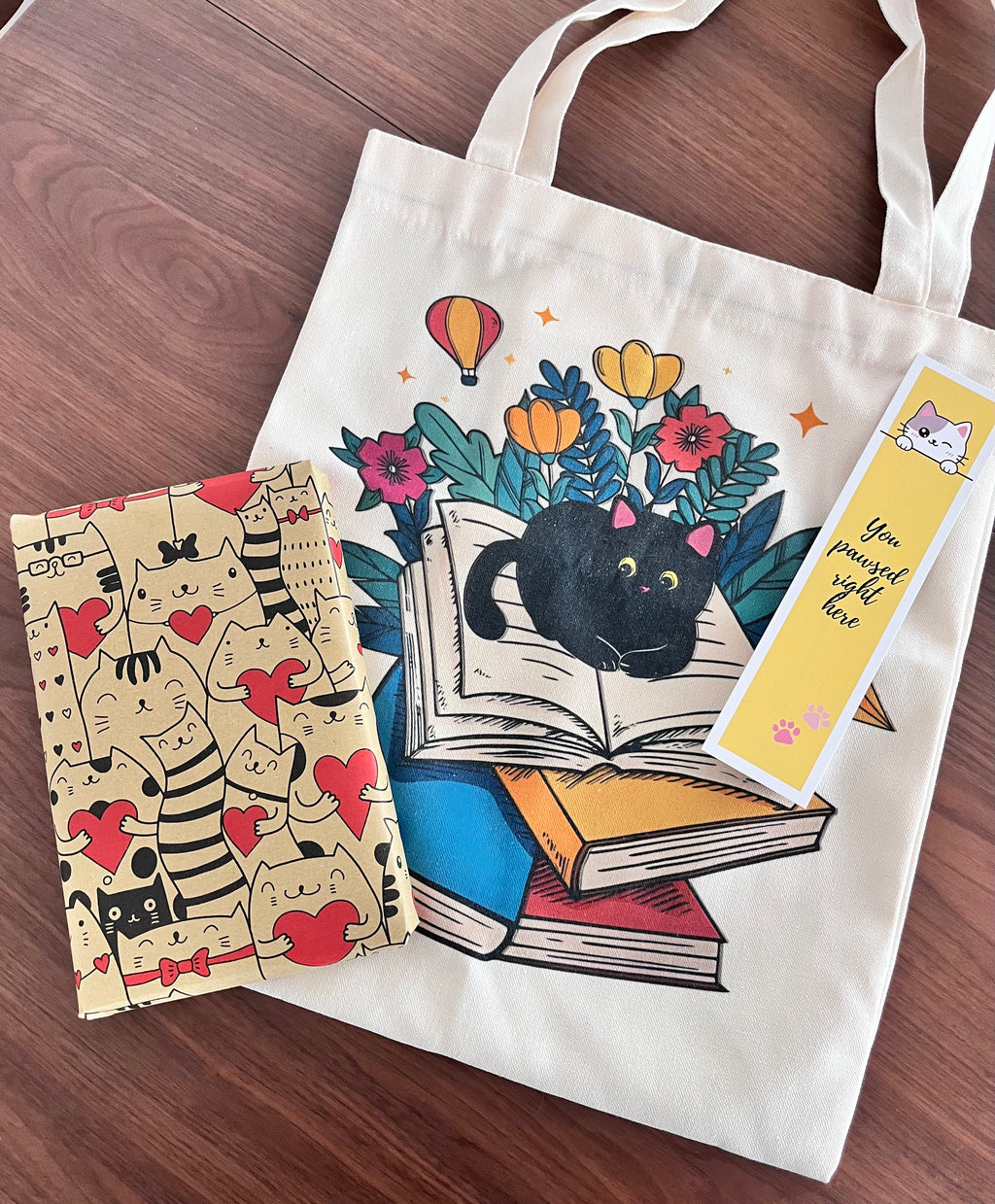 Purrrfect tote bag
